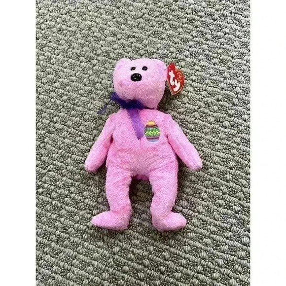 Ty Beanie Babies Eggs The Bear - Picture 2 of 4